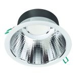 Philips LED Downlight Coreline DN142B Aluminium Valkoinen 11W 1200lm 60D - 830 Ciepła Biel | Aukko 155mm - IP20 - UGR<19